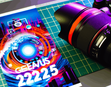 alt_text: "Vibrant cover for 'Genius Wave Discount Code 2025' with tech-inspired elements and bold design."