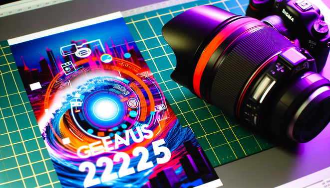 alt_text: "Vibrant cover for 'Genius Wave Discount Code 2025' with tech-inspired elements and bold design."